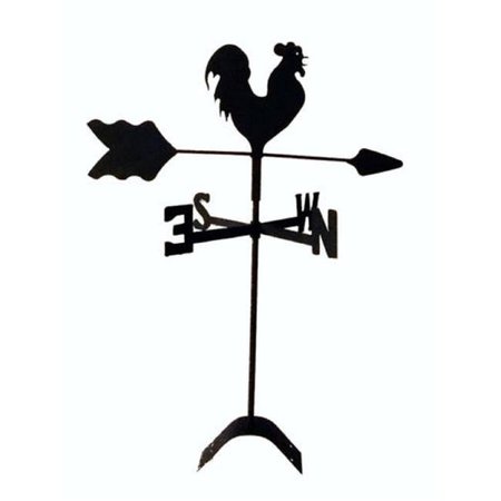 THE LAZY SCROLL The Lazy Scroll roosterroof Rooster Chicken Roof Mount Weathervane roosterroof